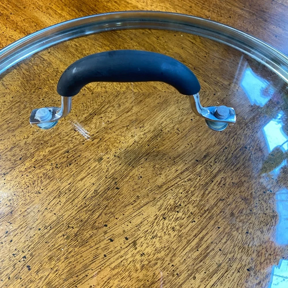 Cuisinart 11 3/4”Glass Lid with Black Handle